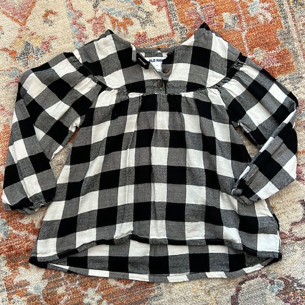 Old Navy Toddler Plaid Blouse